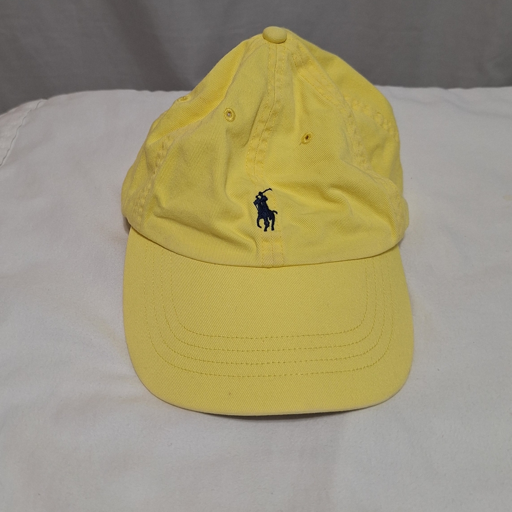 Yellow Polo Ralph Lauren Cap
